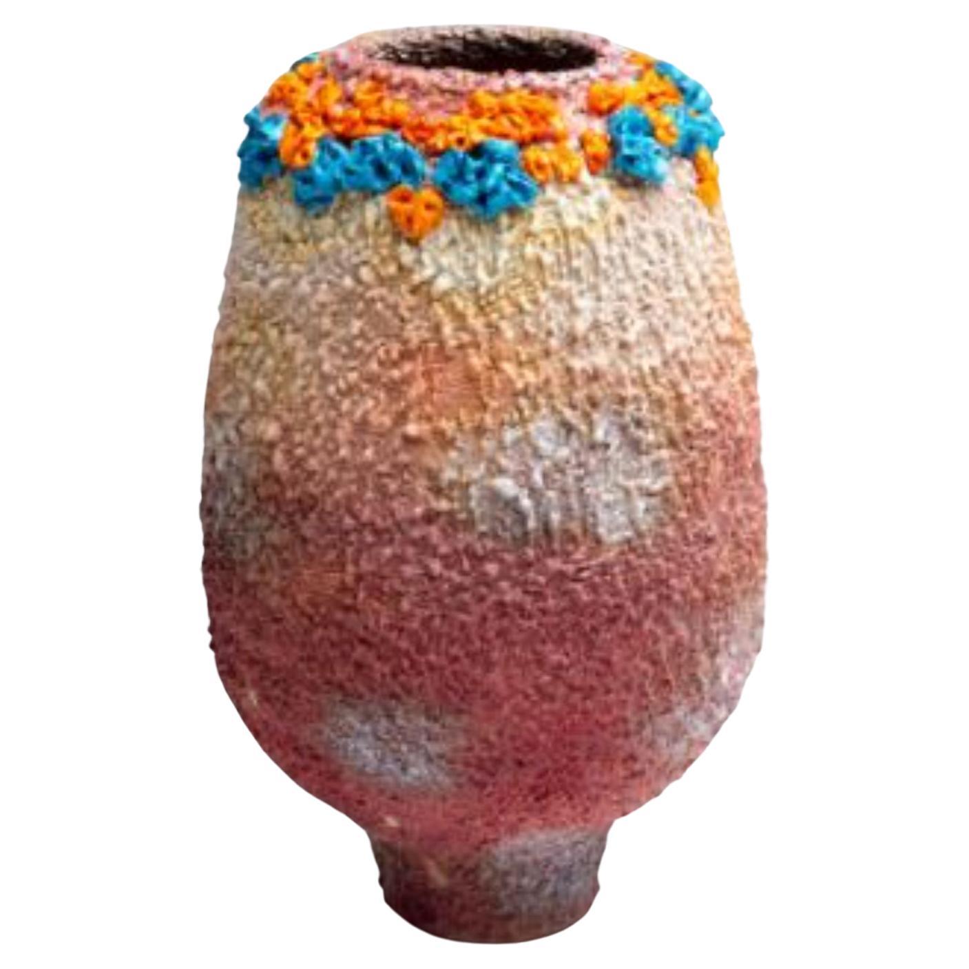 Gelbe Bling-Vase von Arina Antonova im Angebot