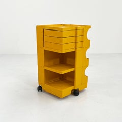 Yellow Boby Trolley by Joe Colombo for Bieffeplast, 1960s