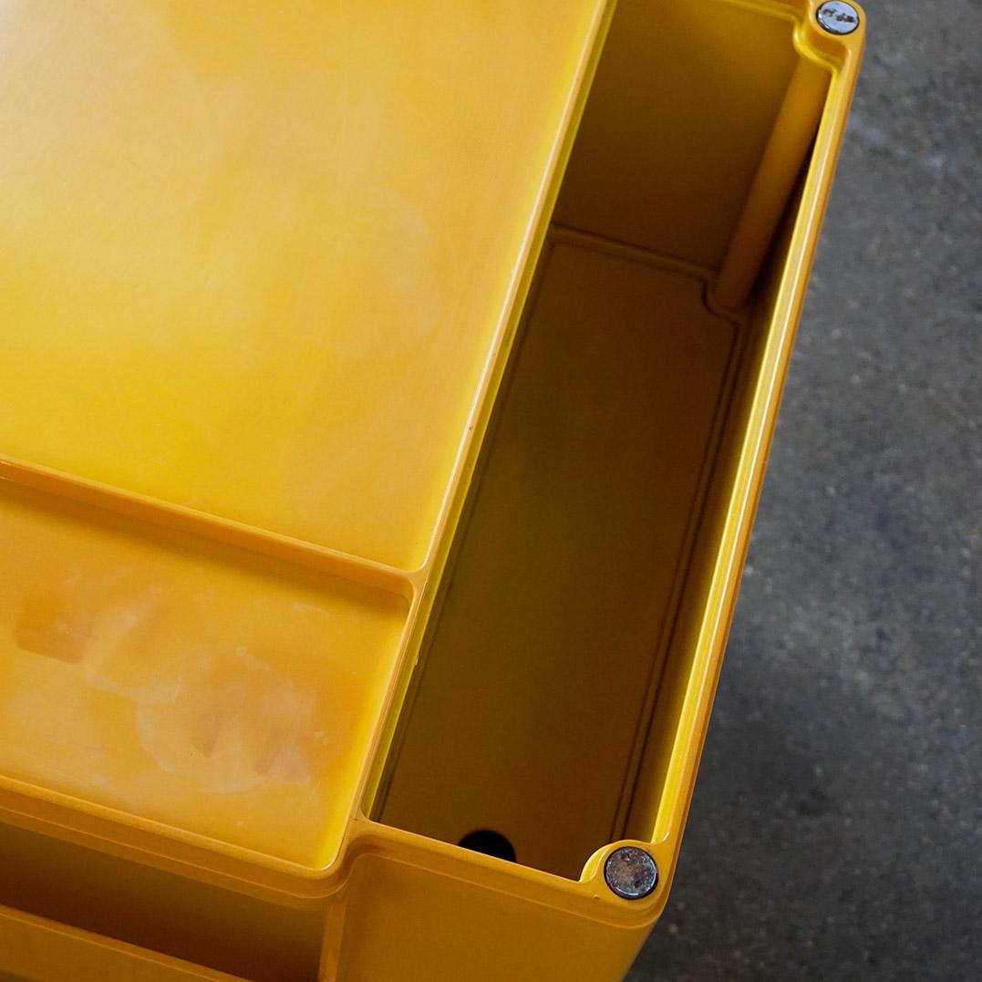 Yellow Boby Trolley by Joe Colombo for Bieffeplast, Italy, 1970s 5
