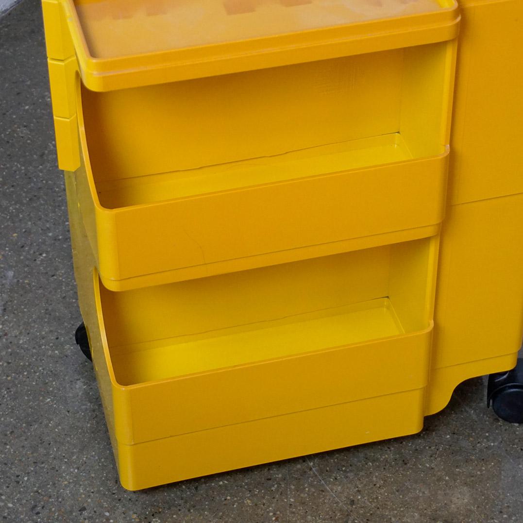 Yellow Boby Trolley by Joe Colombo for Bieffeplast, Italy, 1970s 2