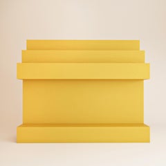 Gelbes Bücherregal von Rejo Studio