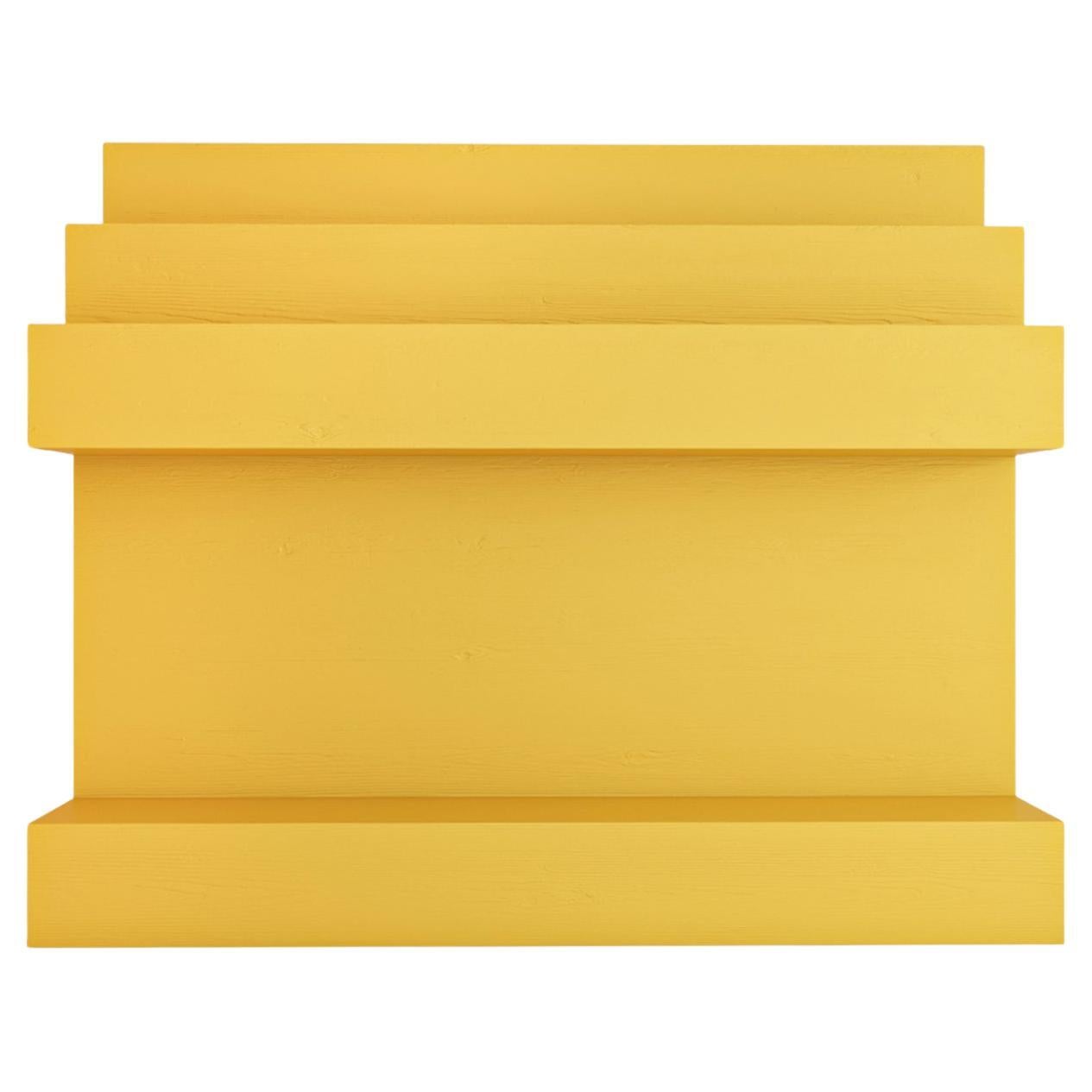 Yellow Bookcase by Rejo Studio For Sale