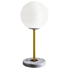 Yellow Brass Table Lamp 06 by Magic Circus Editions