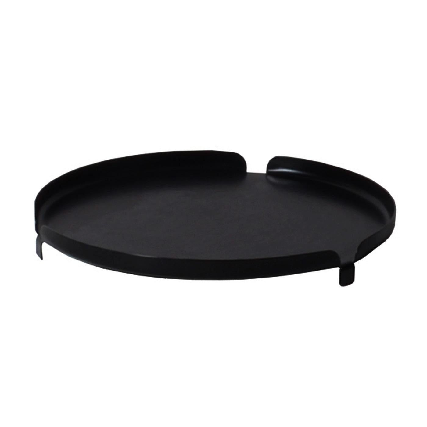 Danois Tabouret Centro jaune avec plateau noir par OK Design/One en vente