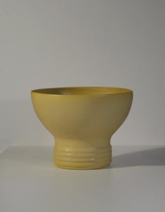Yellow Ceramic Bowl by Cica Gomez