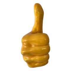 Aubergine Ceramic Balloon Sculpture by ArtArsouf Studio