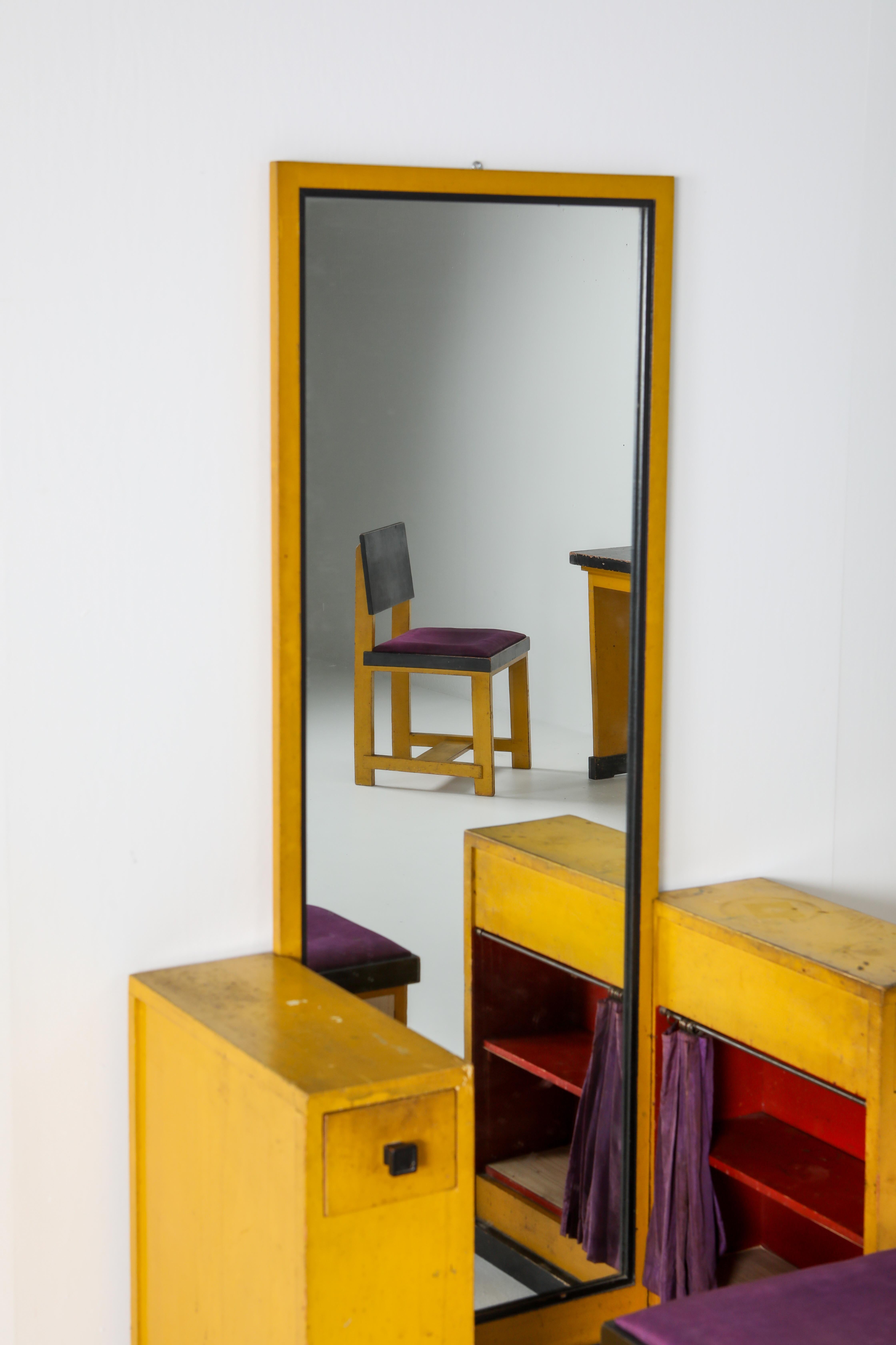 Chaise jaune du moderniste néerlandais H. Wouda, 1924 en vente 11