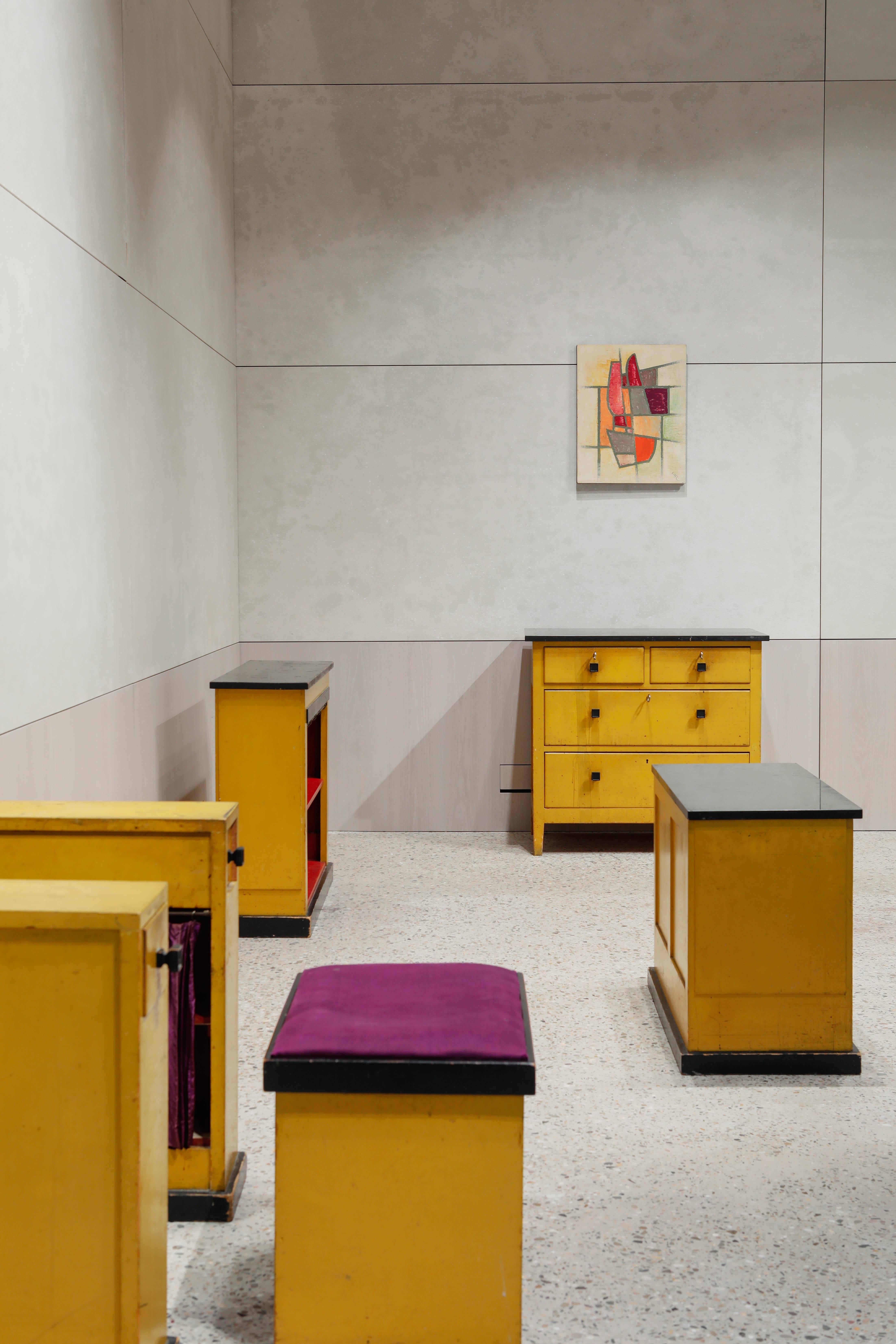 Chaise jaune du moderniste néerlandais H. Wouda, 1924 en vente 12