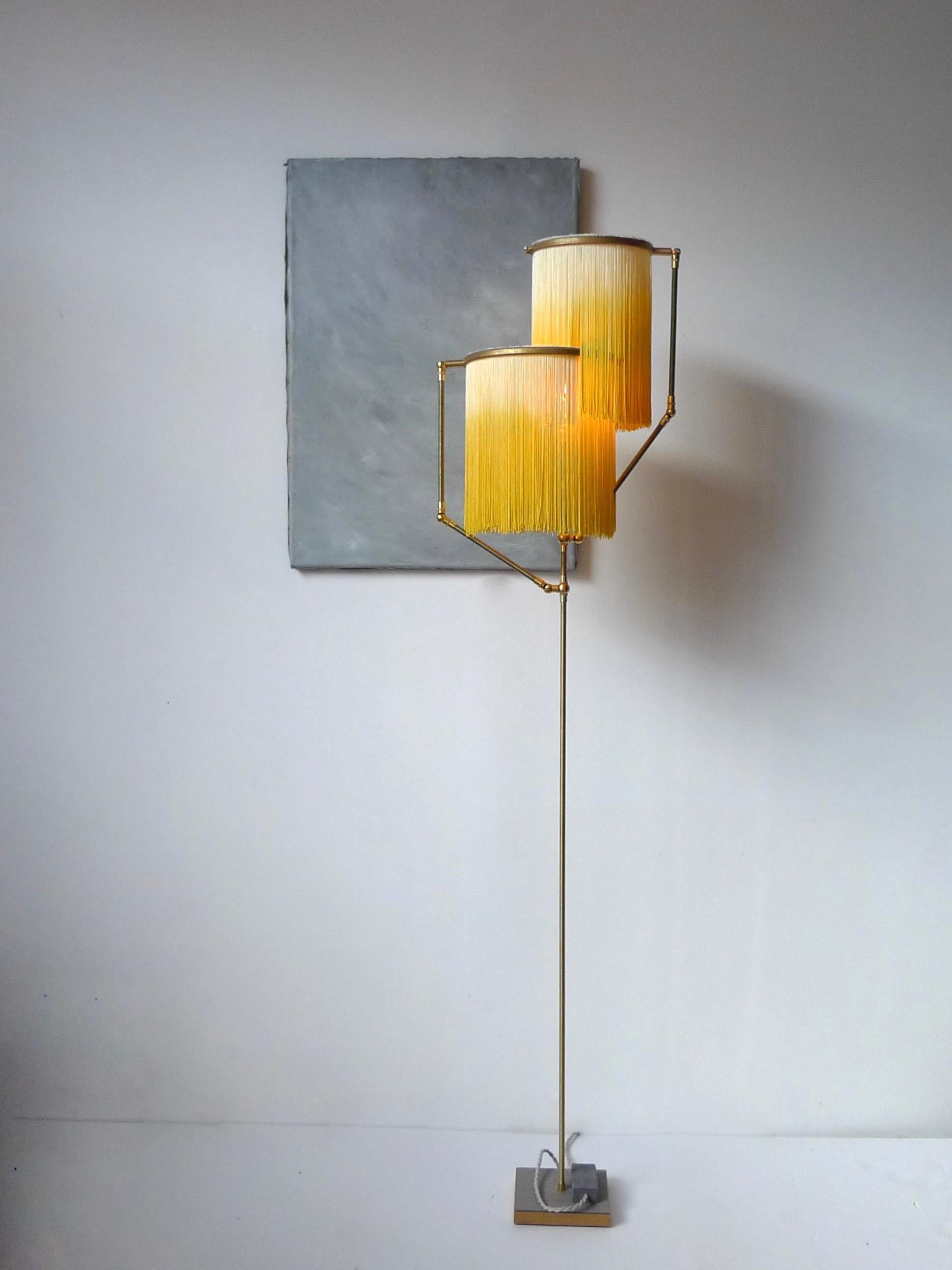 Yellow Charme Floor Lamp, Sander Bottinga In New Condition For Sale In Geneve, CH
