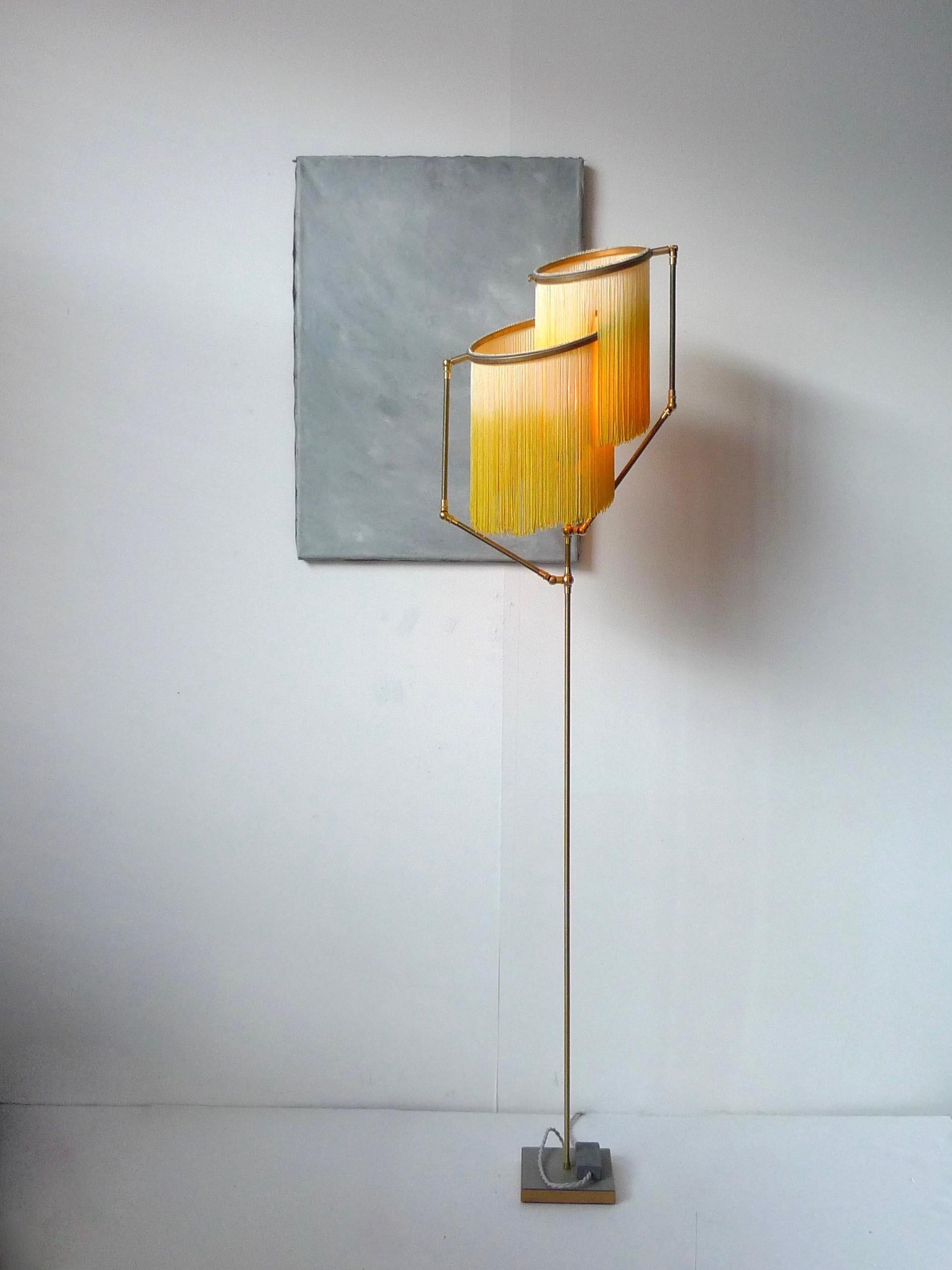 Contemporary Yellow Charme Floor Lamp, Sander Bottinga For Sale