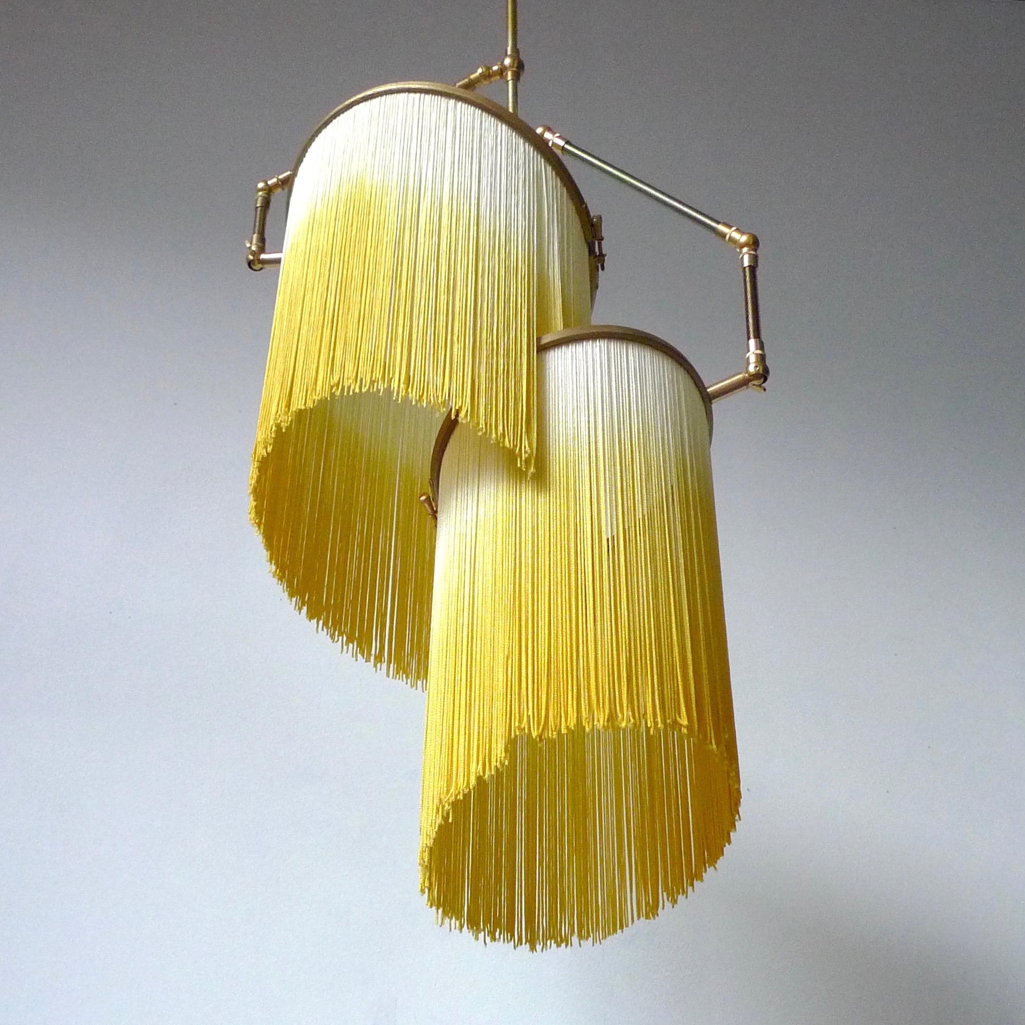 Post-Modern Yellow Charme Pendant Lamp, Sander Bottinga For Sale