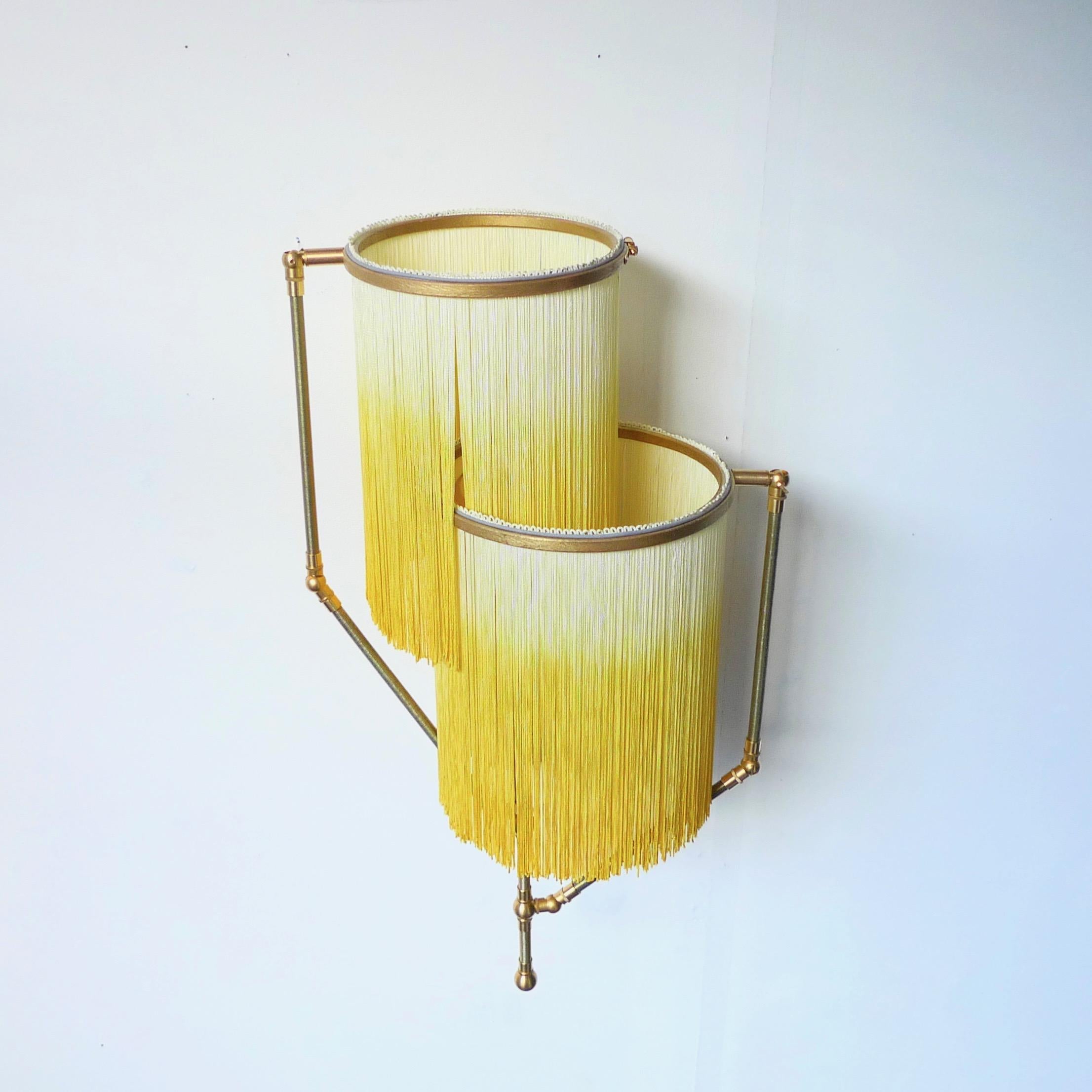 Yellow Charme Sconce Lamp, Sander Bottinga In New Condition For Sale In Geneve, CH