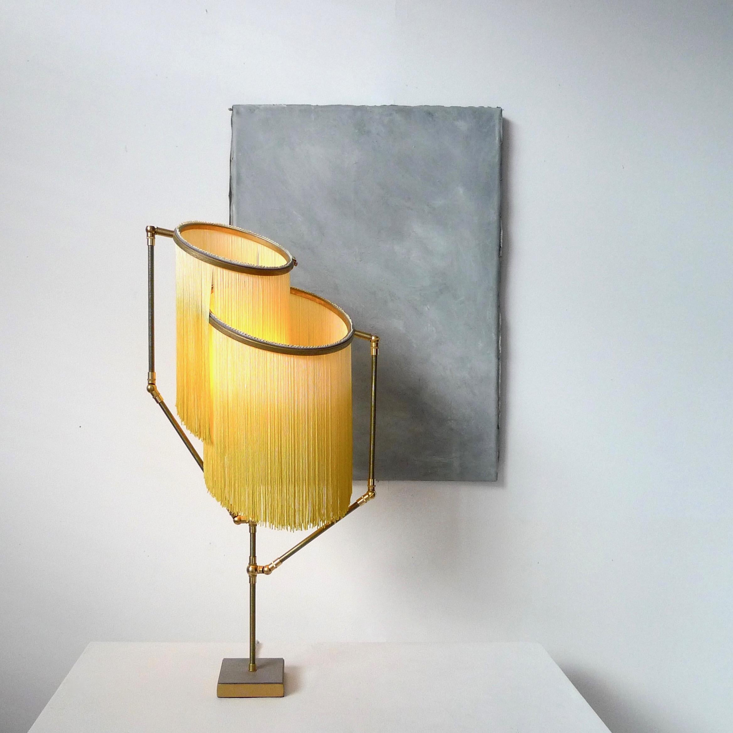 Dutch Yellow Charme Table Lamp, Sander Bottinga For Sale