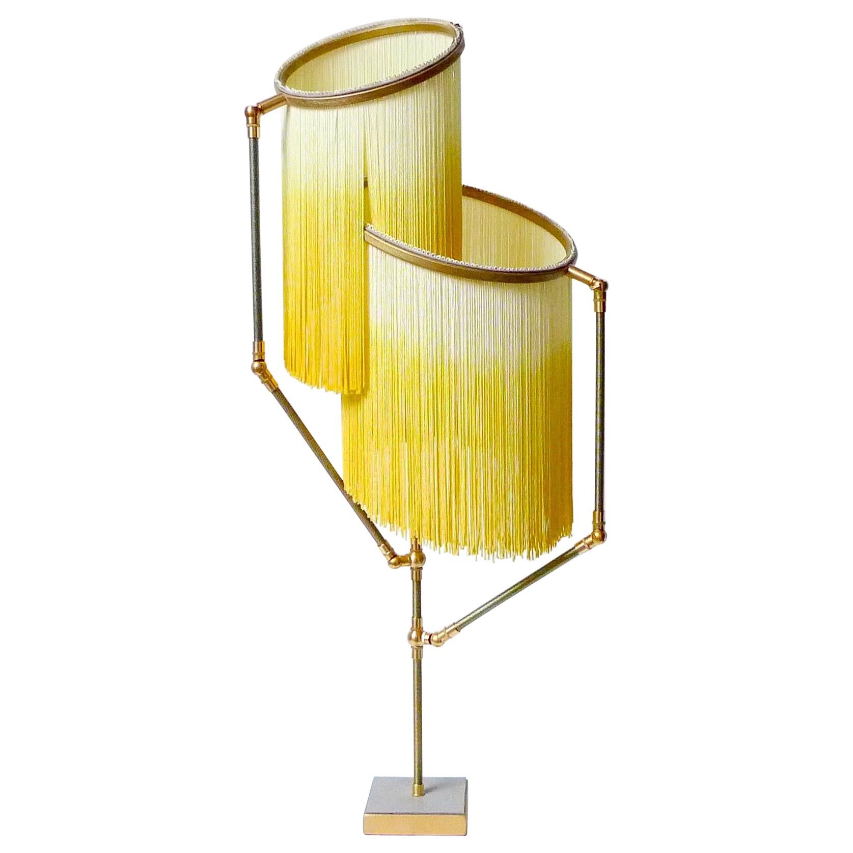 Gelbe Charme-Tischlampe, Sander Bottinga