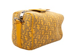 Yellow Christian Dior Lingot 22 Oblique Bag