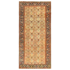 Antique Sultanabad Persian Rug. Size: 7 ft 3 in x 15 ft