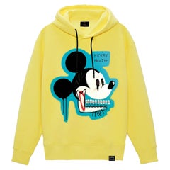 Yellow cotton Mickey Mouth sweater