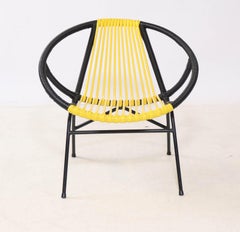 1950s Yellow Design Chair