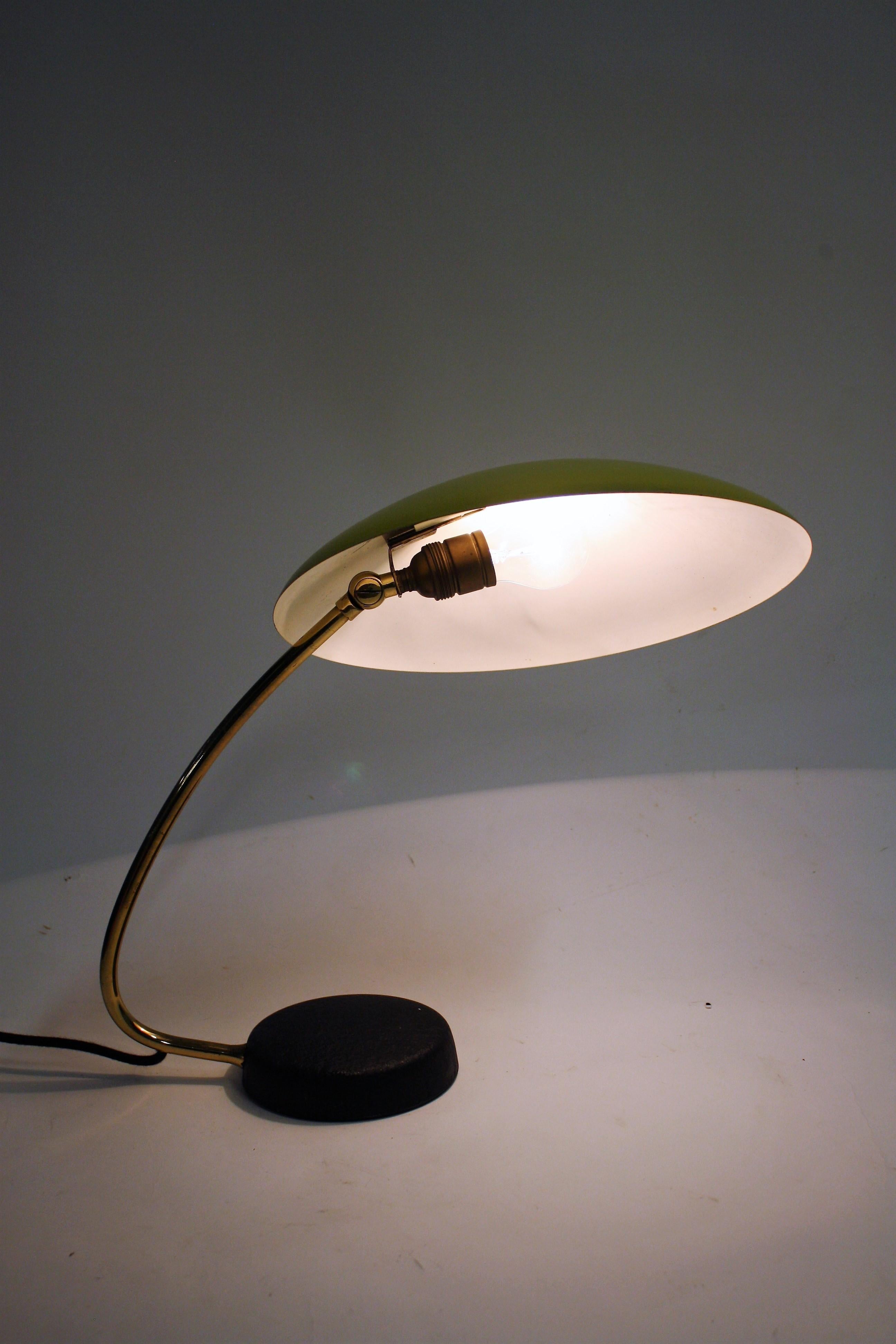 Yellow Desk Lamp by Cosack Leuchten, 1950s 1