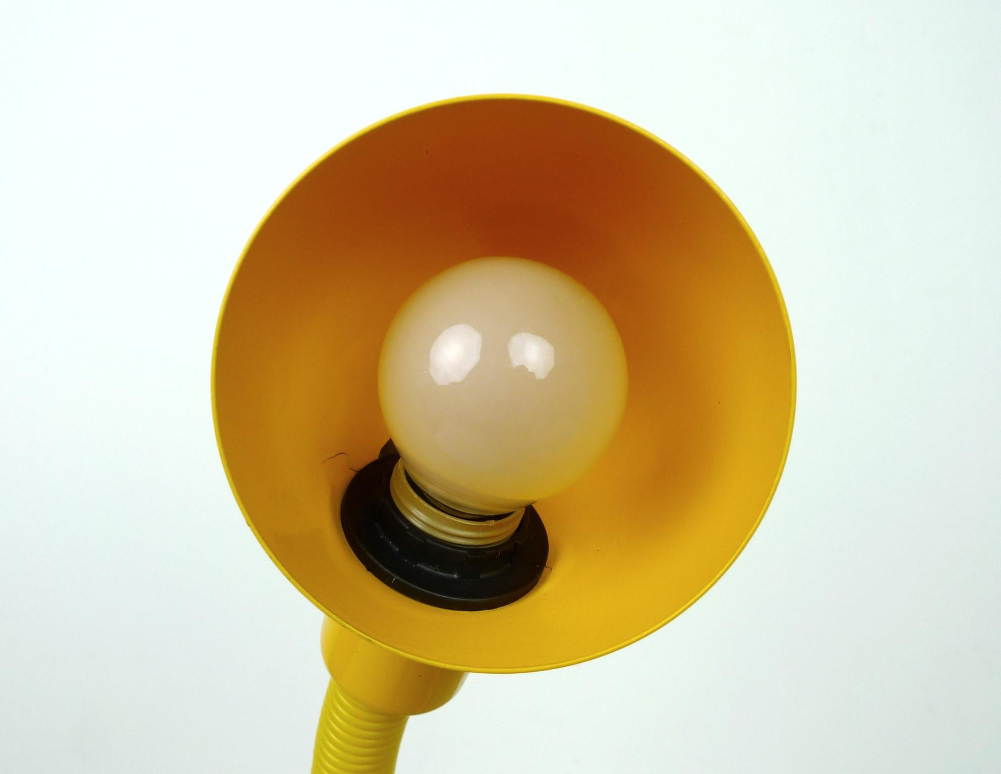 Yellow Desk Lamp, Italy, 1970s For Sale 8