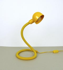 Yellow Desk Lamp, Italy, 1970s