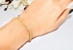 Bracciale con diamanti gialli
