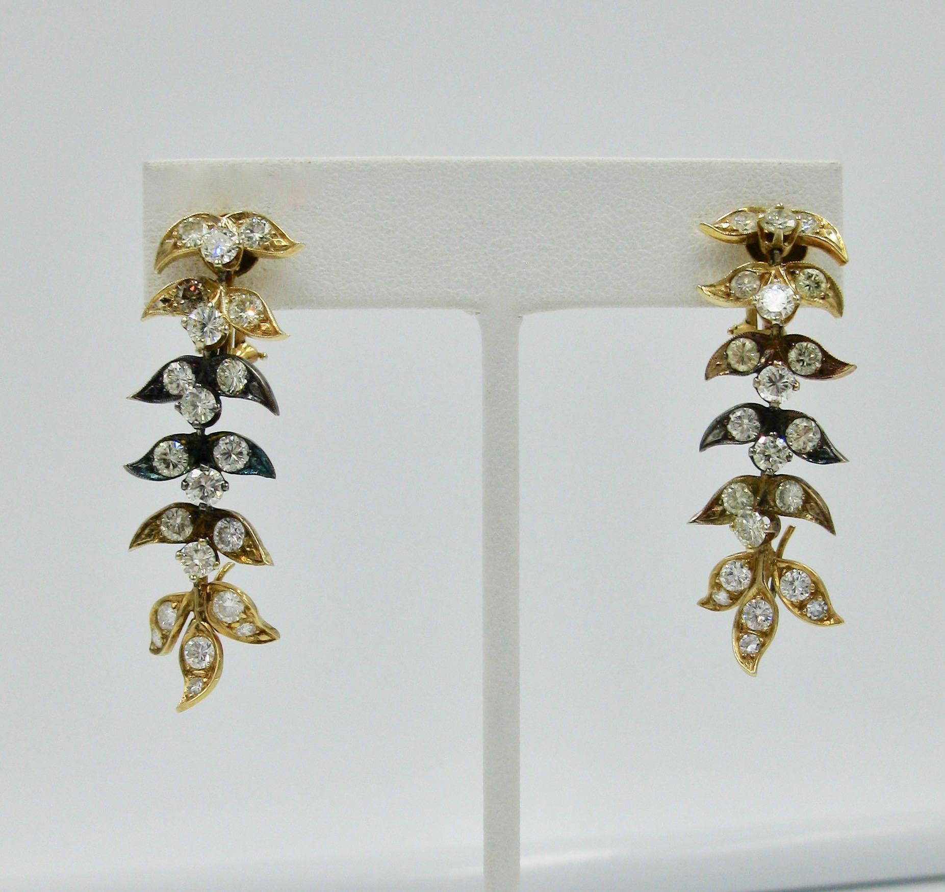 1 carat diamond earrings