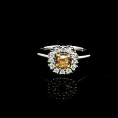 Yellow Diamond Ring