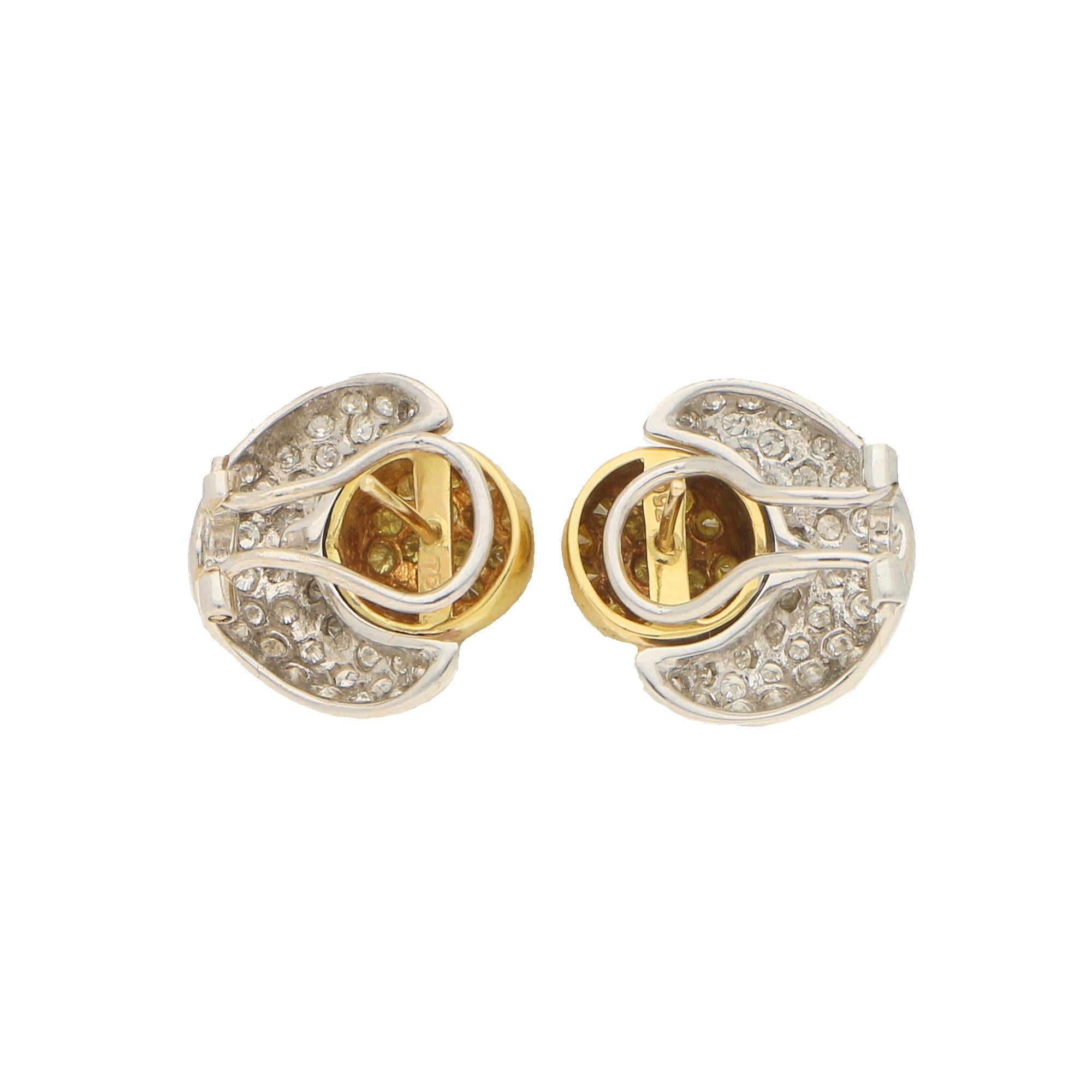 sun and moon earrings gold