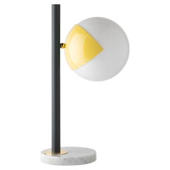 Lampe de bureau à gradation jaune et noire Pop-Up Black par Magic Circus Editions