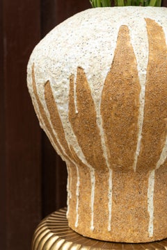 Yellow Drip Pot by Deetee Home