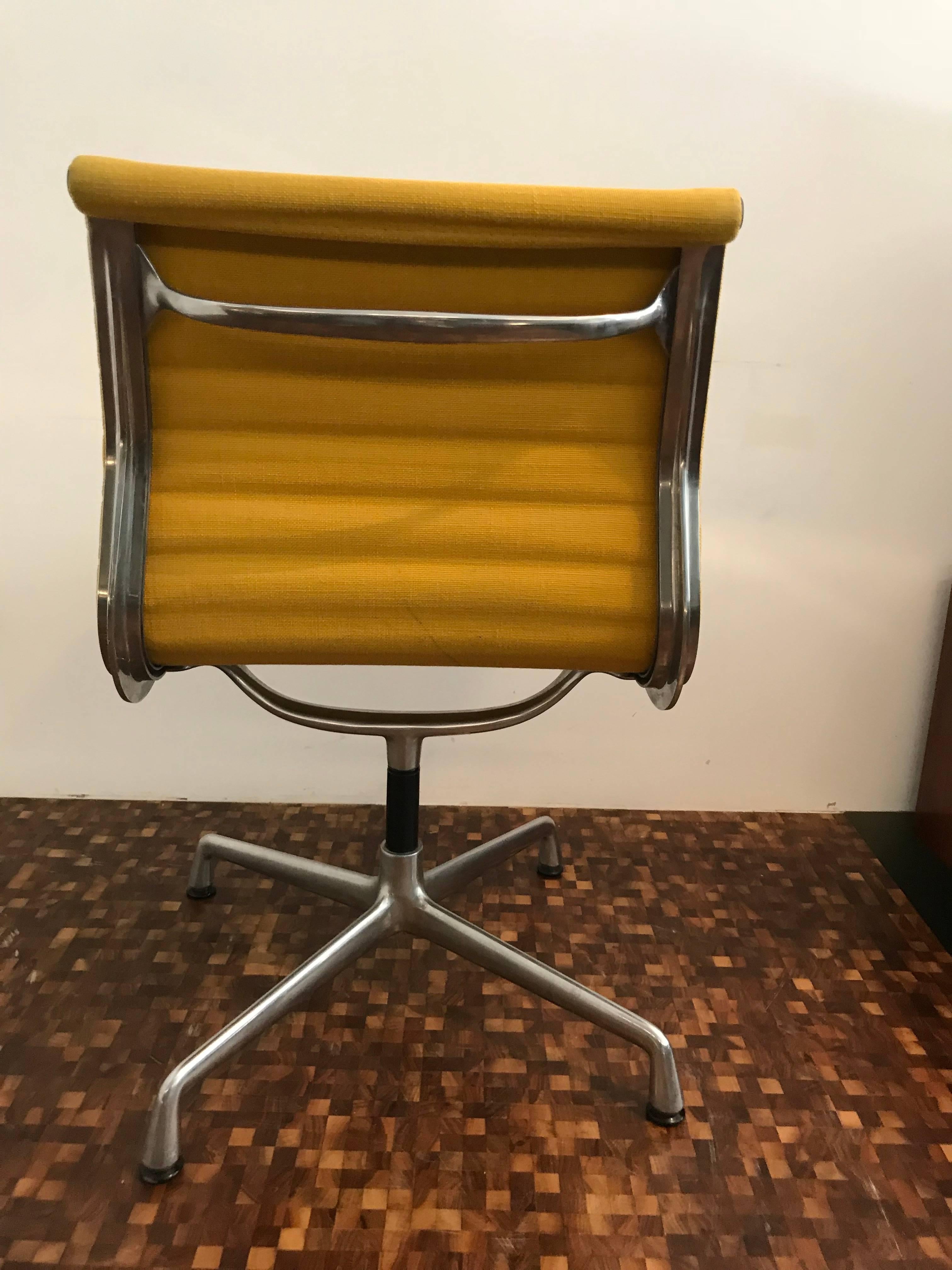 20th Century Charles & Ray Eames Yellow Ea101 Chairs for Vitra, 1968, Set of Six
