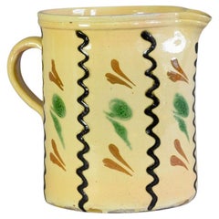 Yellow Earthenware Jug