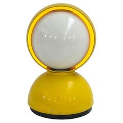 Vintage Yellow Eclisse Table Lamp by Vico Magistretti for Artemide, 1960s