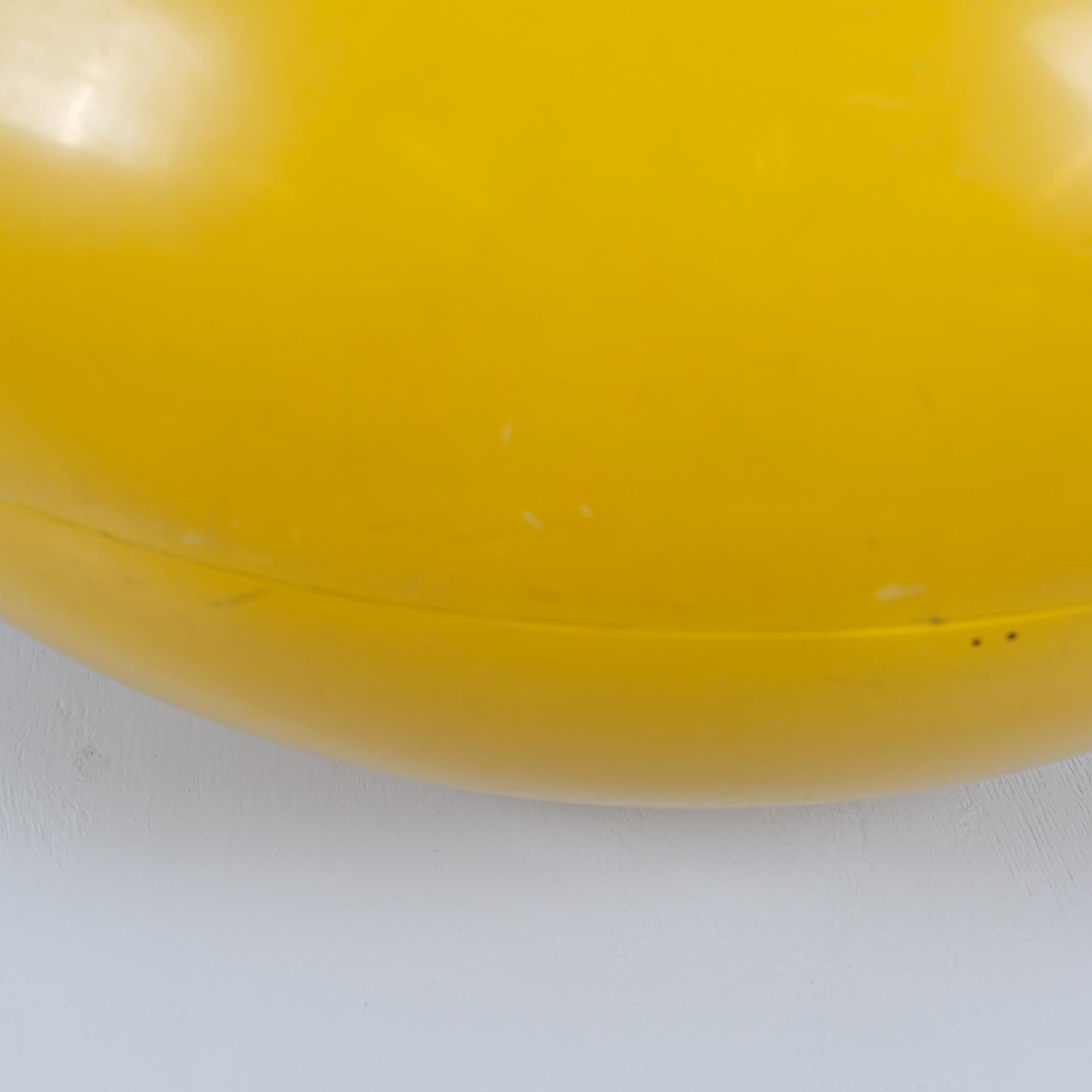 Fauteuil Pastilli « Pastille » jaune iconique d'Eero Aarnio, Asko, années 1960 en vente 1