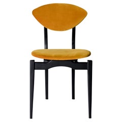 Sedia da pranzo Femur gialla di Atra Design