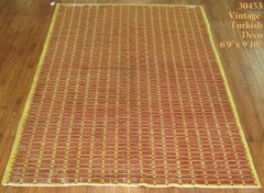 Tappeto Deco Turco Campo Giallo