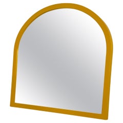 Yellow Frame Mirror Model 4720 by Anna Castelli Ferrieri for Kartell, 1980s