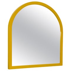 Yellow Frame Mirror Model 4720 by Anna Castelli Ferrieri for Kartell, 1980s