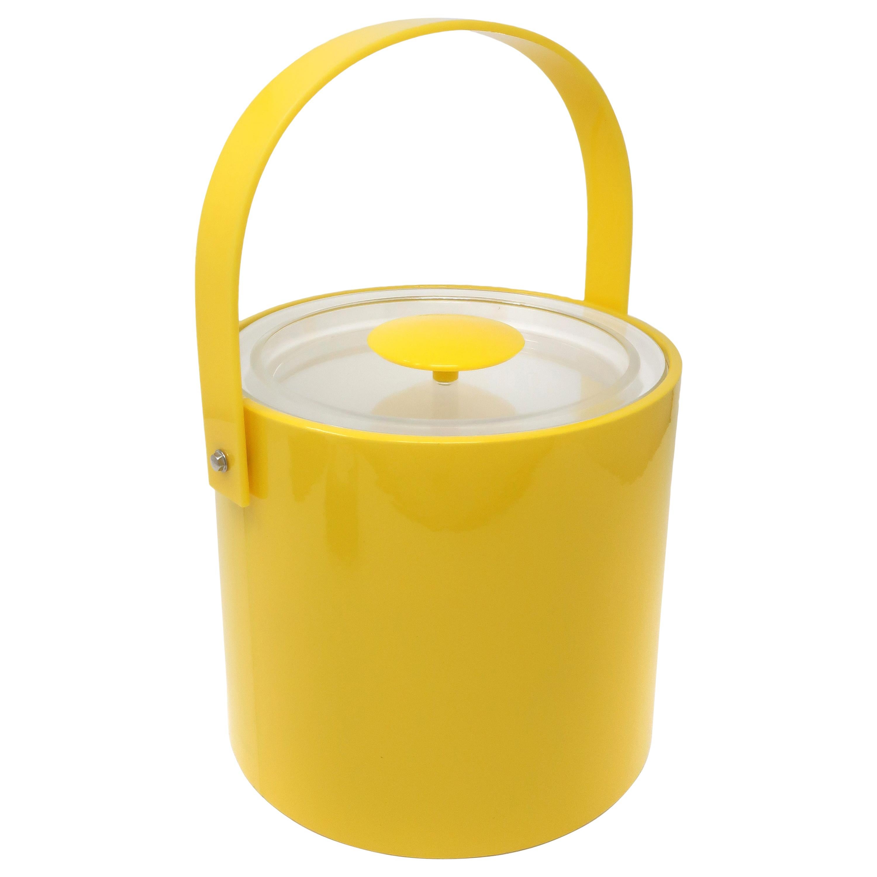 Yellow Georges Briard Ice Bucket For Sale