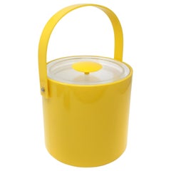 Vintage Yellow Georges Briard Ice Bucket