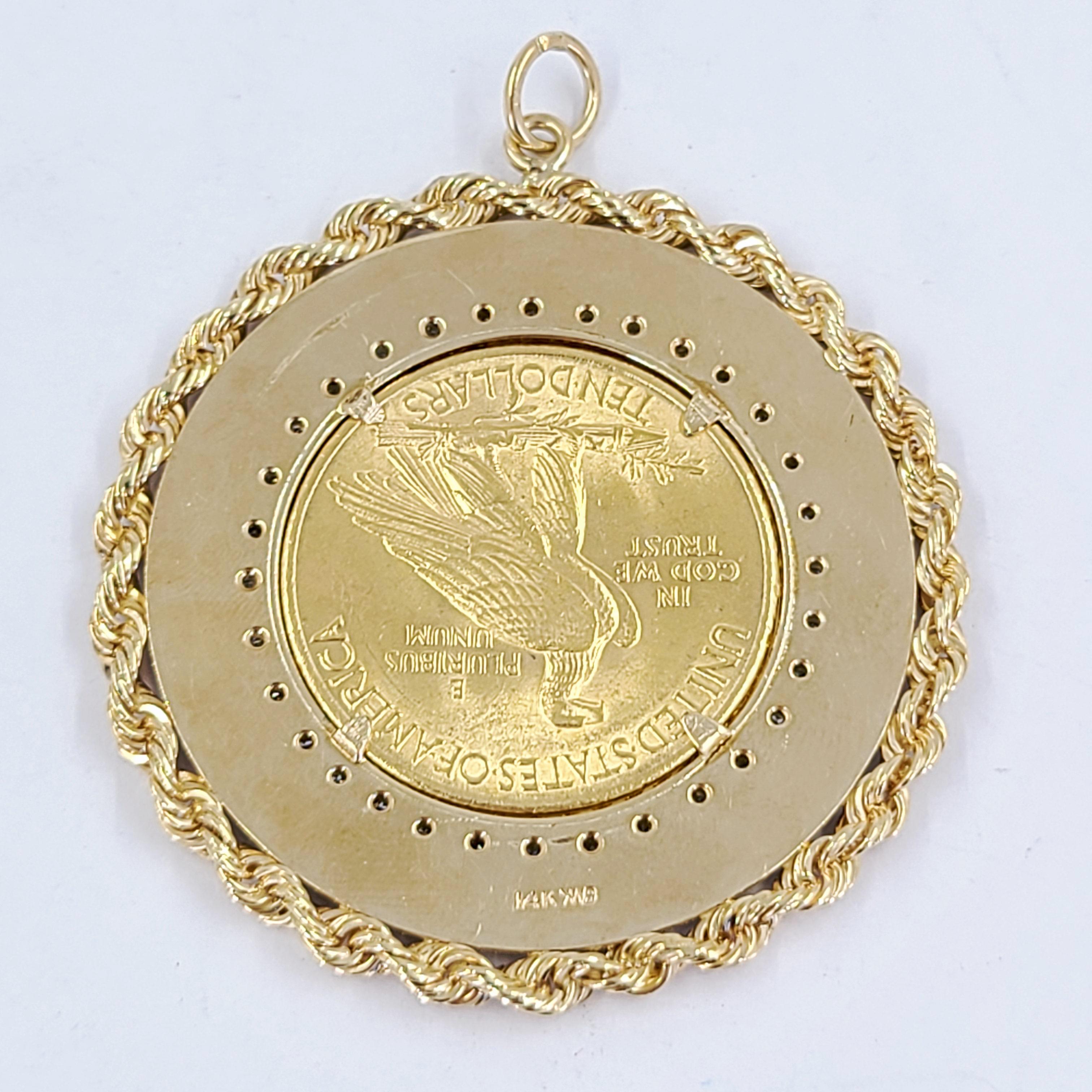 indian head gold coin $10