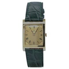 Orologi in oro giallo 18 carati Greene & Greene in pelle Universal Geneve