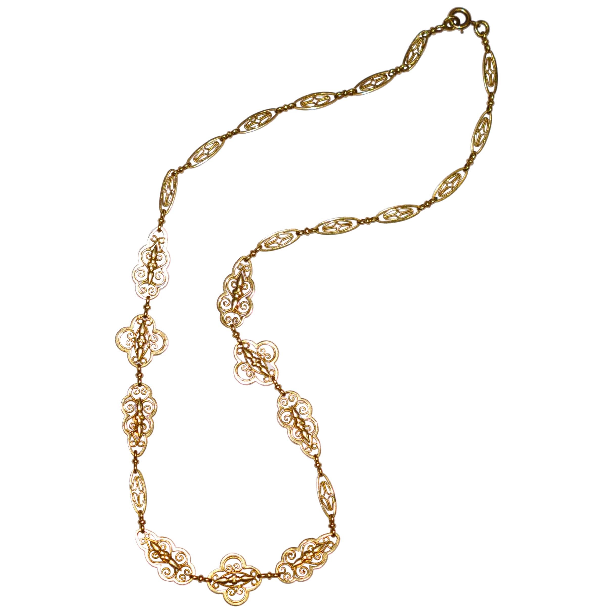 Yellow Gold 18 Karat Necklace