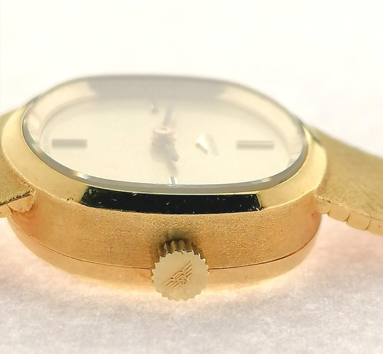 18k gold longines gold watch vintage