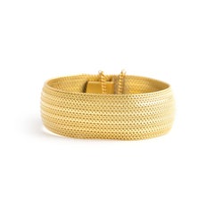 Yellow Gold 18k Ribbon Bracelet