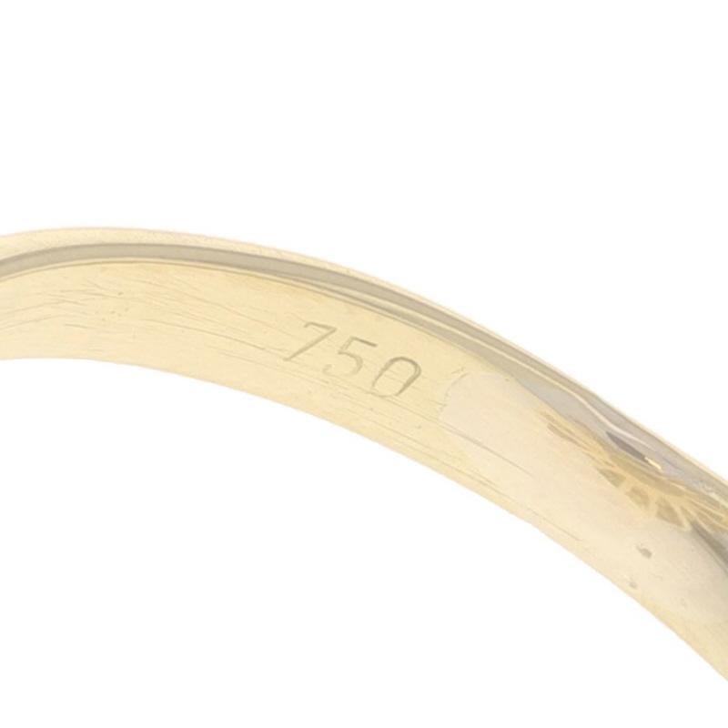 Anello solitario con fiore di perla Akoya in oro giallo 18k Blossom in vendita 2