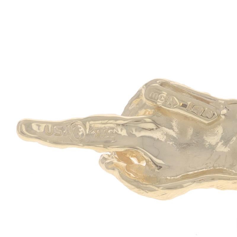 Yellow Gold Akoya Pearl Sleeping Otter Pendant - 14k Pour femmes en vente