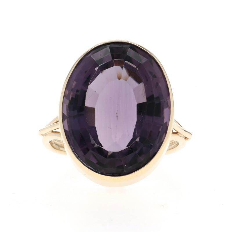 Taille : 4 1/2
Frais de taille : Up&Up 2 tailles pour $50 ou Down 1/2 taille pour $40

Contenu du métal : Or jaune 14k

Informations sur les pierres

Améthyste naturelle
Carat(s) : 11.20ct
Coupe : Coupe en escalier ovale

Total des carats :