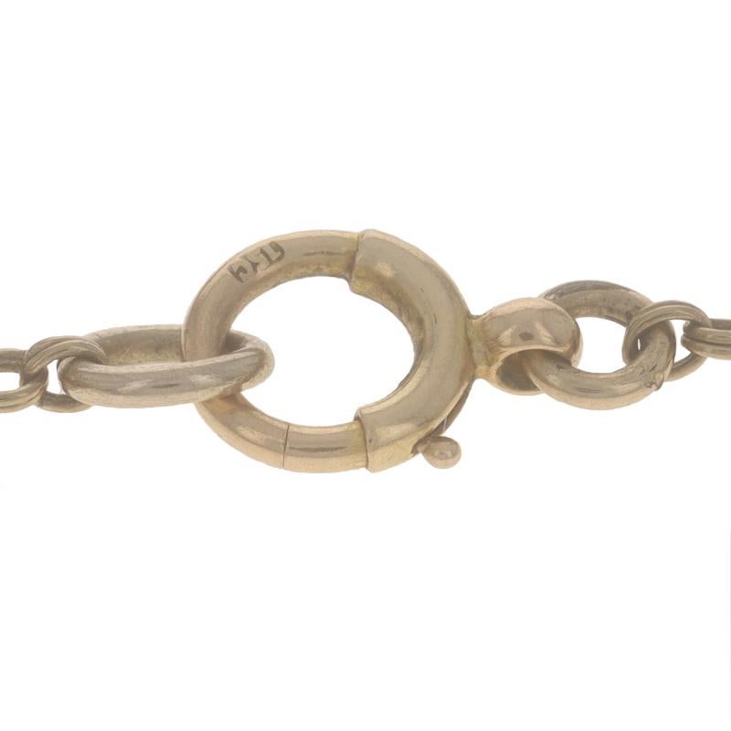 Collier pendentif Edwardien en or jaune avec perles et améthystes - 15k sculpté antique Pour femmes en vente